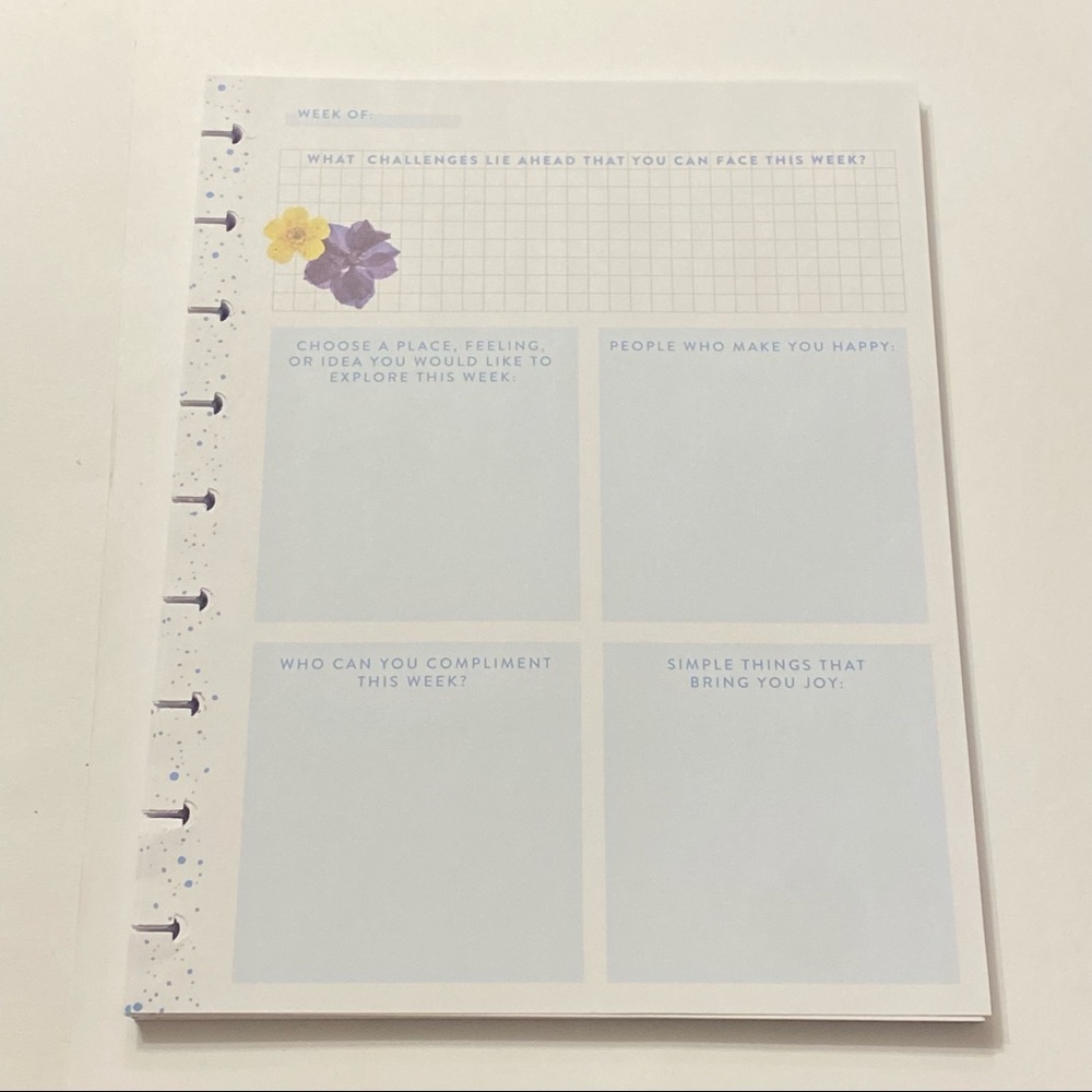 Happy planner classic guided journal paper